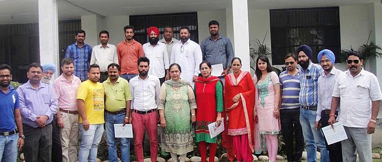 Fish farming training was conclude on 14th August,